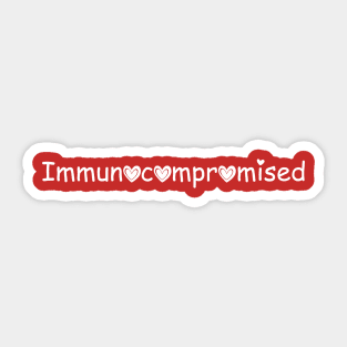 Immunocompromised Sticker